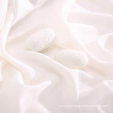 Hot selling silk knit 124CM 75G/M2 100 mulberry white silk jersey fabric